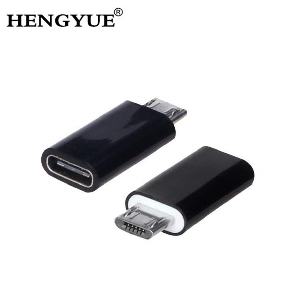 2 pezzi TIPO C connettore maschio a Micro USB Femmina Convertitore Adattatore