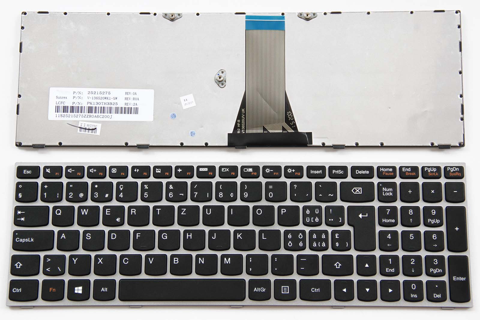 Ch Vs De Keyboard Layout