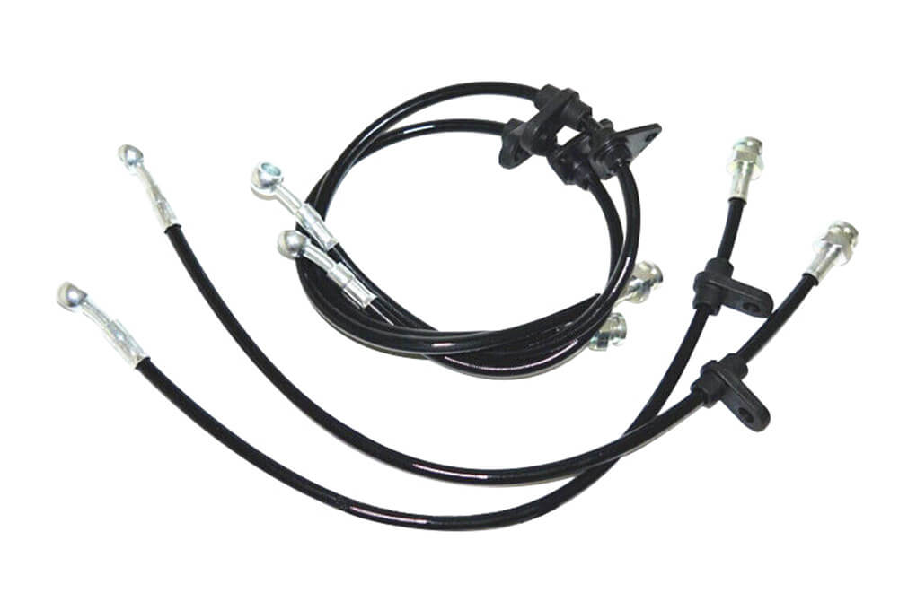 Brake Line Kits for Honda Civic 9295 Front + Rear Stainless Steel