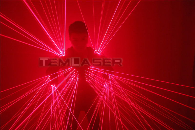 Red Laser Waistcoat LED Clothes, Laser Robot Suit Laser Man Costumes for  Nightclub Performers