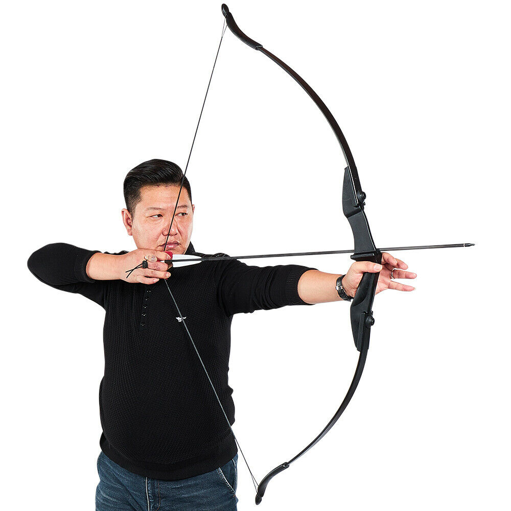 57 inch Takedown Recurve Bow Hunting 3D Archery Target Practice Right ...