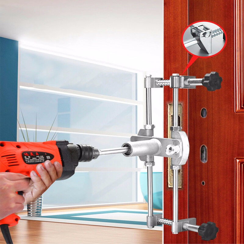 Locksmith Solid Wood Door Lock Mortiser Opener Installation Mortising