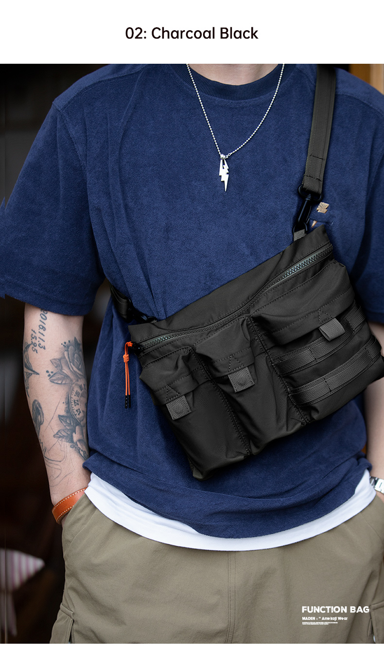 Retro Multi-pocket Outdoor Function Bag – retrosea