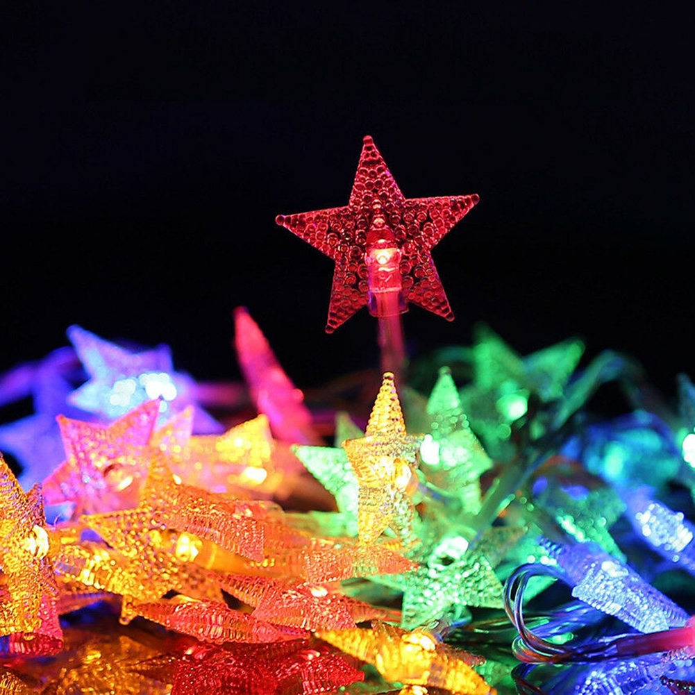 LED Star Light String Twinkle Garlands Christmas Holiday Party Wedding Decor | eBay