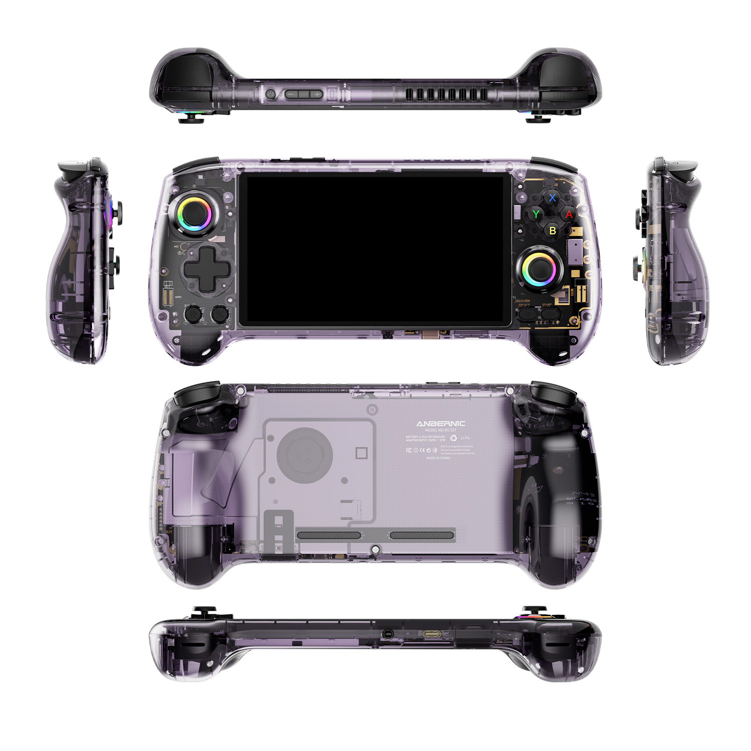 その他 ANBERNIC RG557 ANBERNIC RG557 Handheld Game Console Android 14 5.48' AMOLED