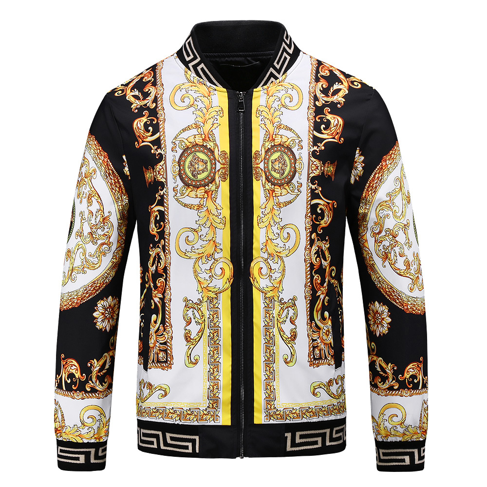 2019 Luxury Style Mens Designer Jacket Man Autumn Spring Jackets Medusa