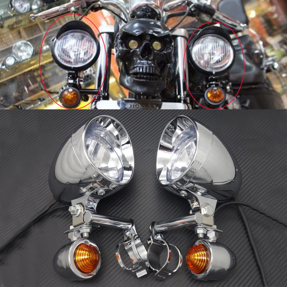 Chrome Light Bar для Honda Shadow