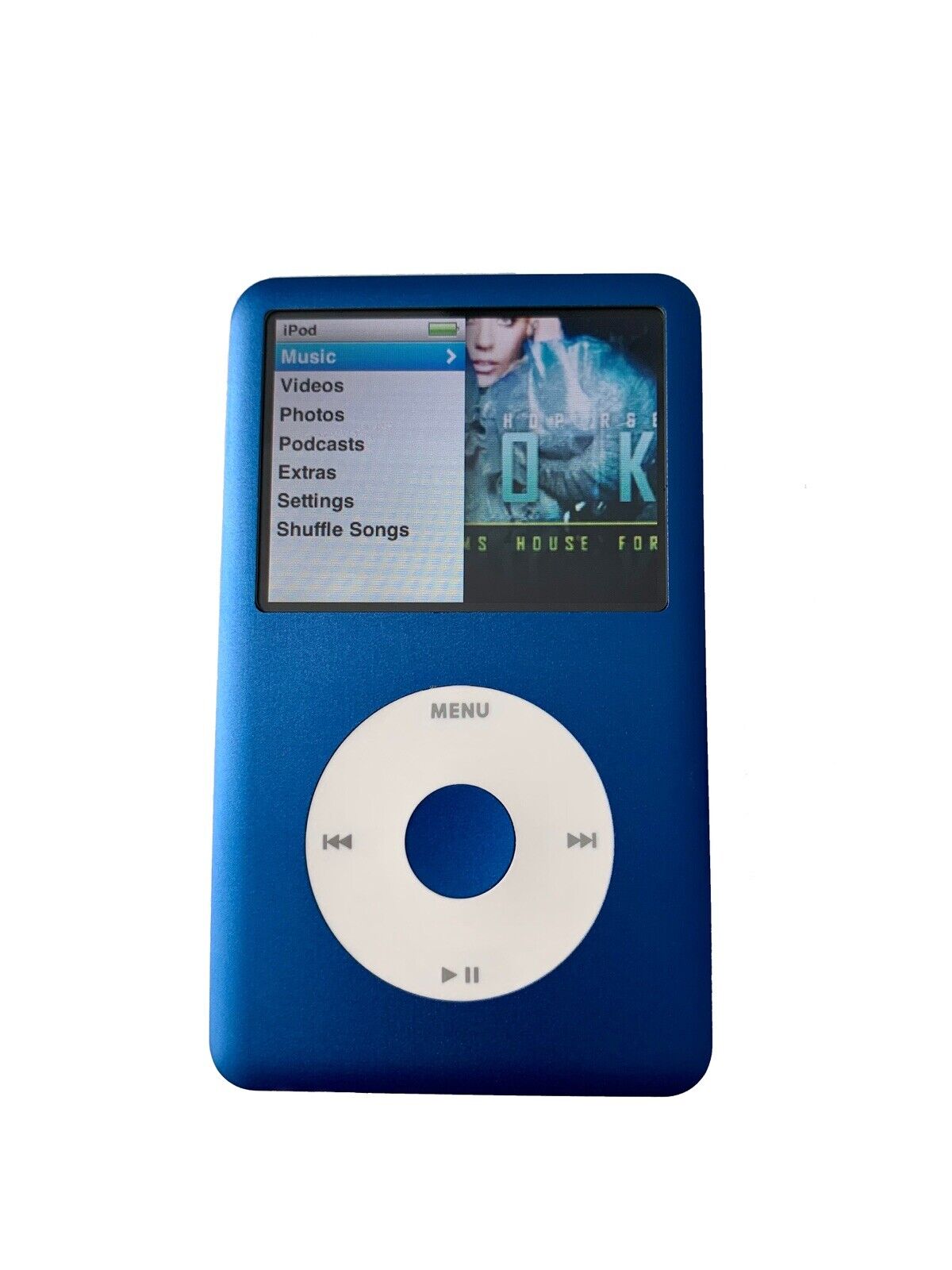 Apple iPod Classic 7th Generation Blue/White 120GB - Latest Model