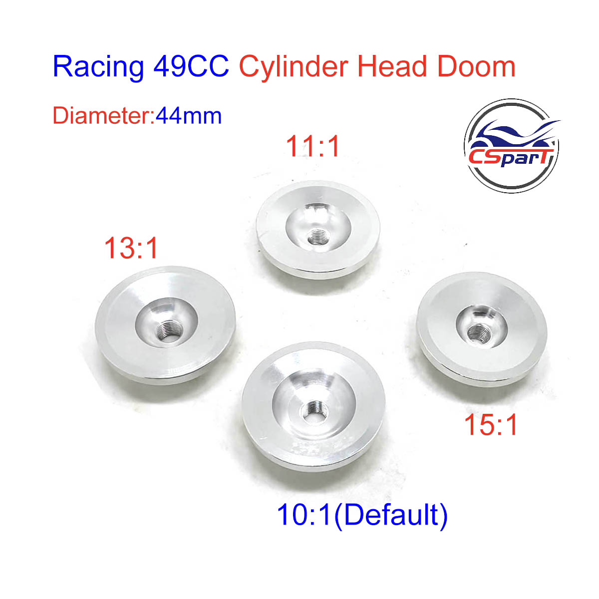 Cylinder Head Doom for 47cc 49cc Mini Moto Pocket Bike Parts HP