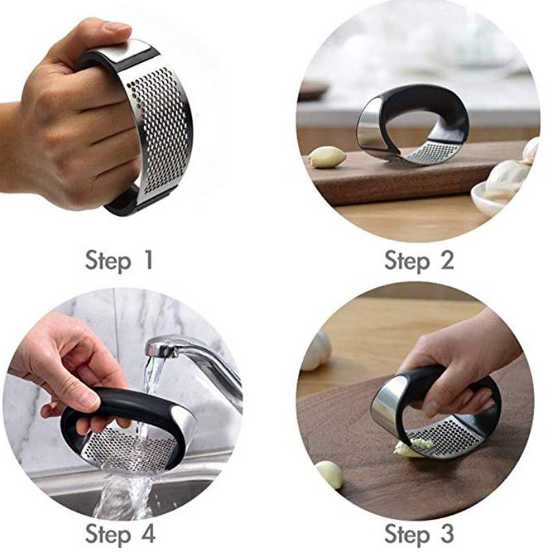 Stainless Steel Manual Garlic Grinder