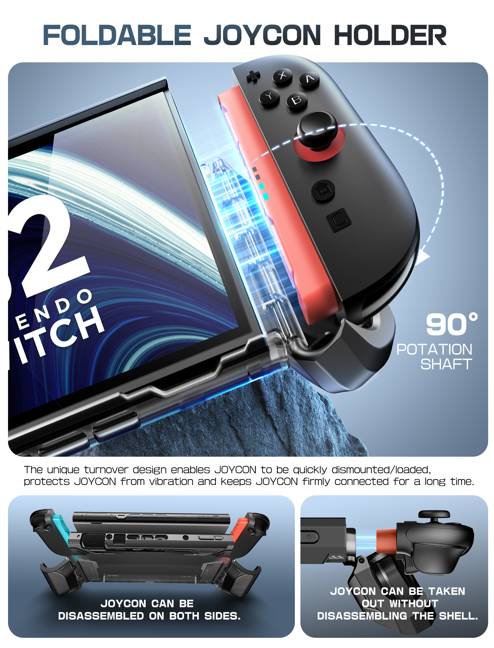 Mumba Full Protection Dockable Case For Nintendo Switch 2 (7.9