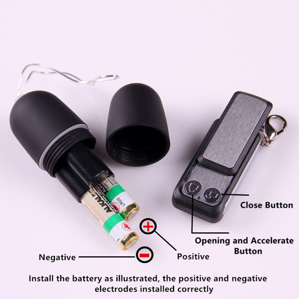 Car Key Style Wireless Remote Control MultiSpeed Waterproof Vibrator