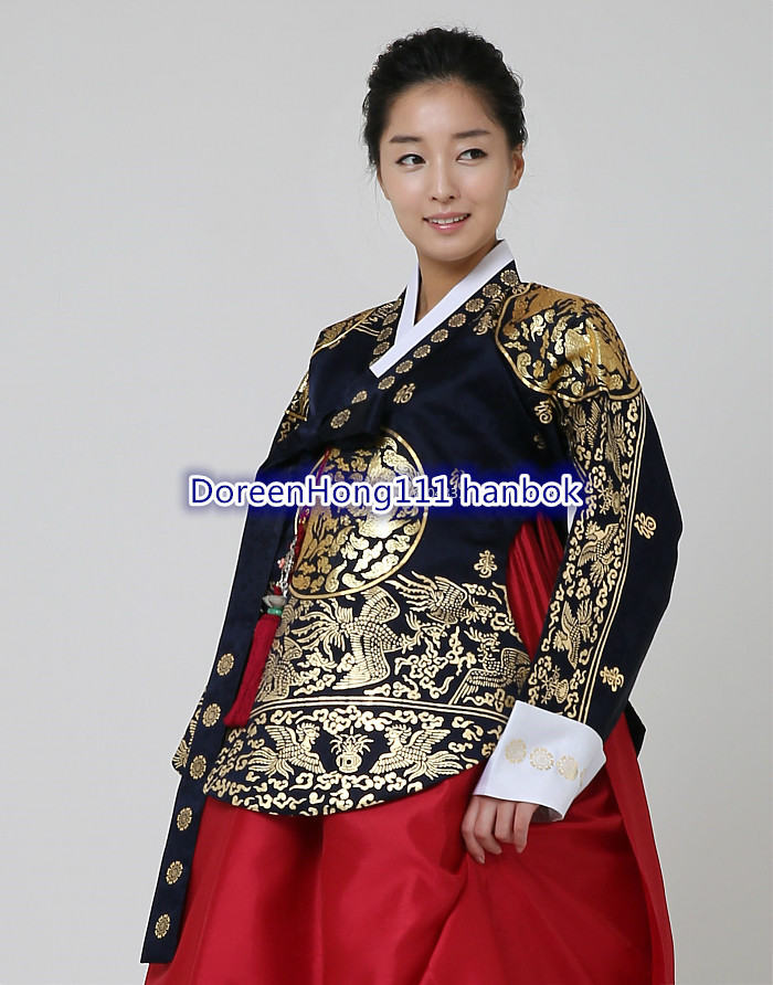 Hanbok Dress Traditional Korean Ceremony Costume Dangui Korean Royal