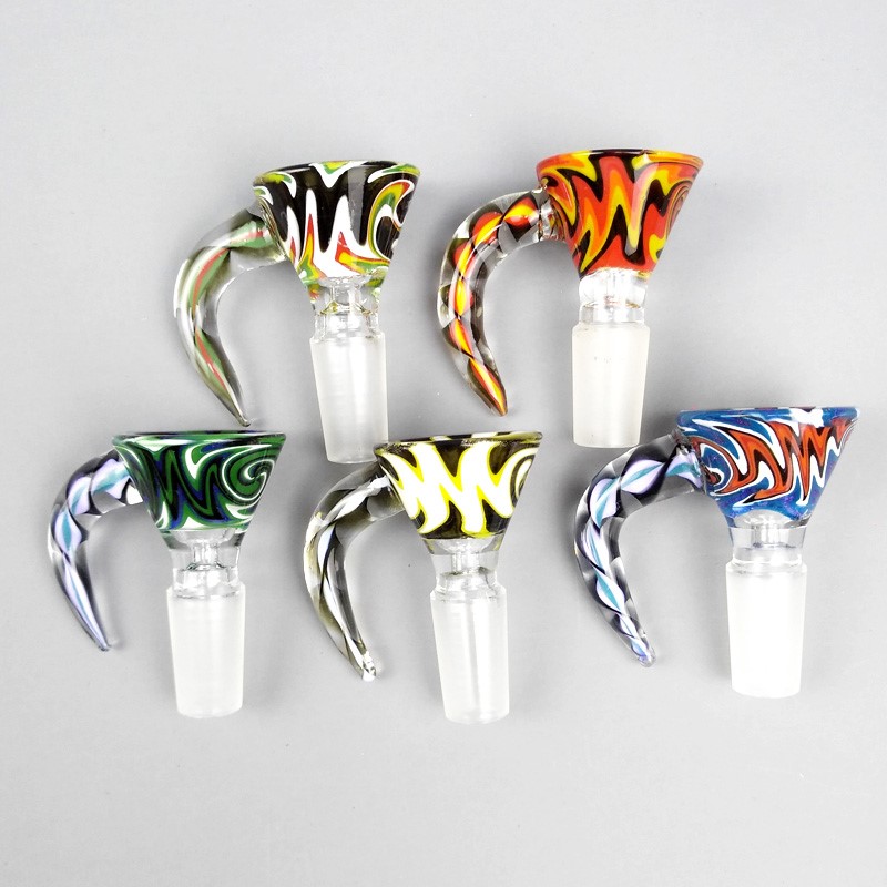 2021 Glass Slides Bowl Pieces Bongs Bowls Funnel Rig Accessories