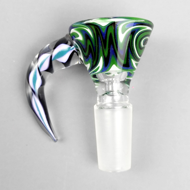 2021 Glass Slides Bowl Pieces Bongs Bowls Funnel Rig Accessories