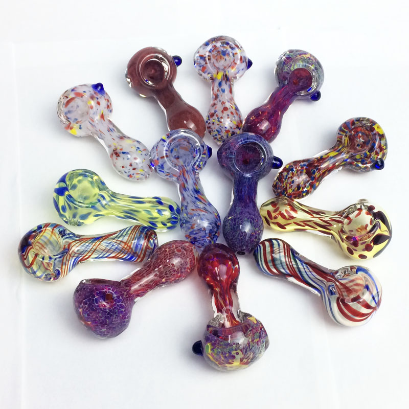 2021 Hot Sale Glass Hand Pipe Colorful Glass Pipes Smoking Tobacco ...