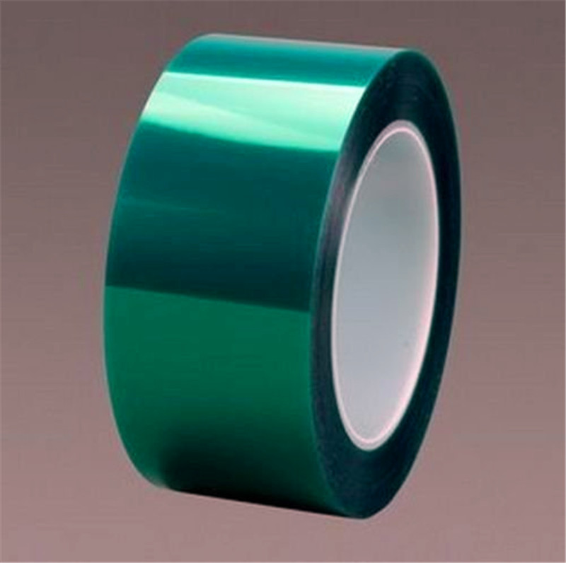 1mil High Temp Green Polyester Masking Tape for Powder Coating 2" x