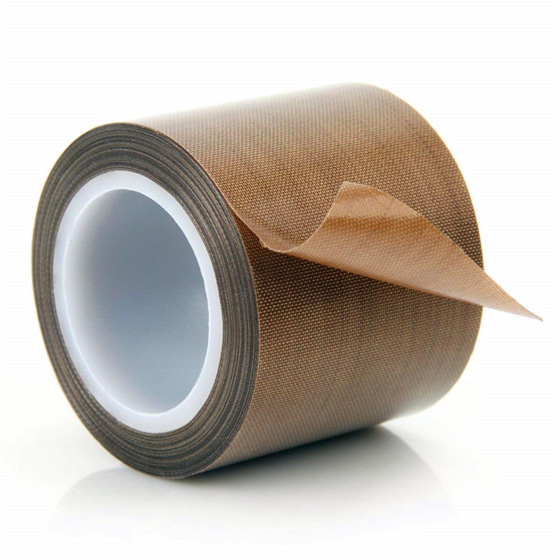 2" x33ft Brown Teflon Tape PTFE 180um Thicker 662℉ Adhesive HighTemp