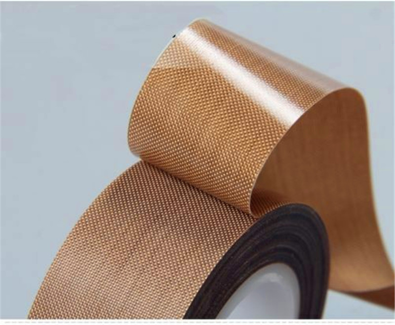 2" x33ft Brown Teflon Tape PTFE 180um Thicker 662℉ Adhesive HighTemp