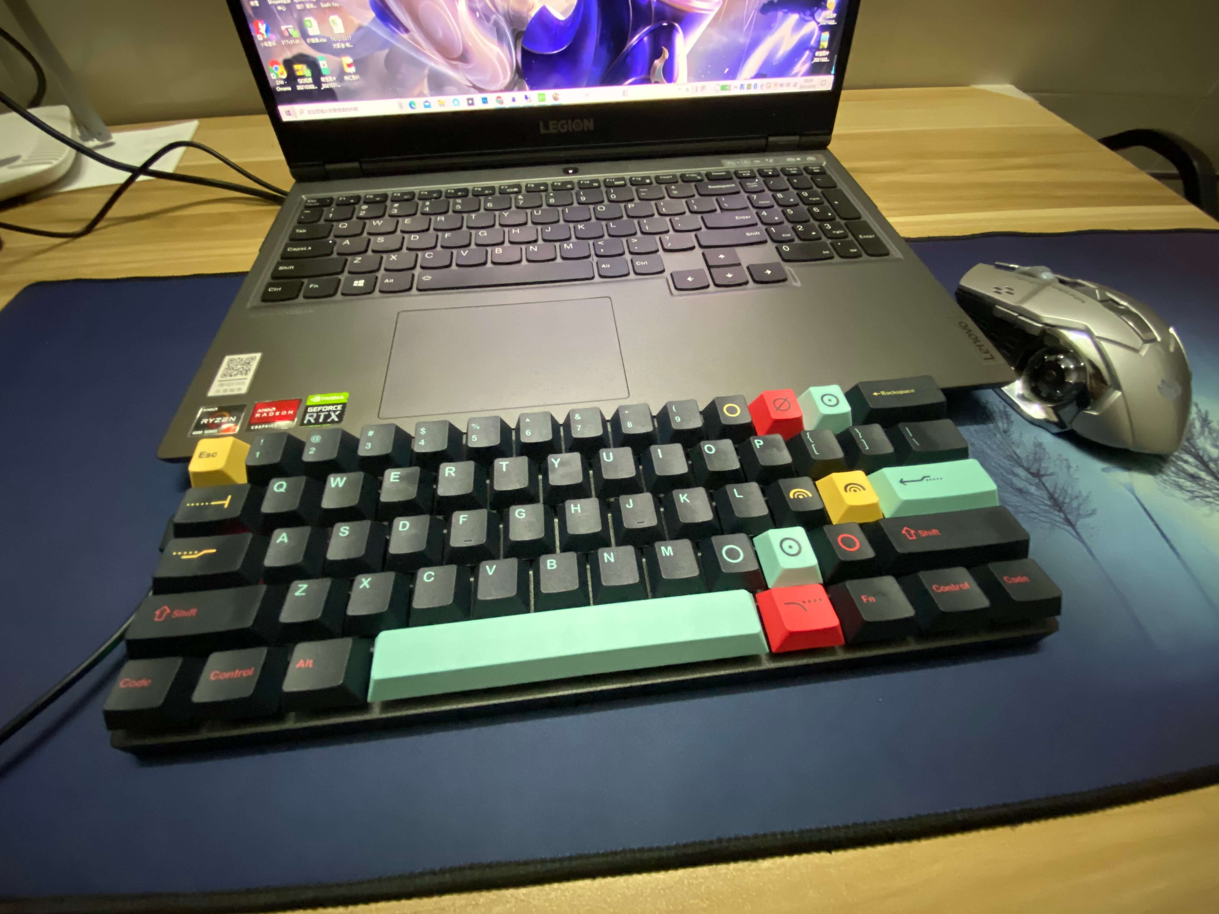 Mech Keyboard Rows My First Mech Build : r/MechanicalKeyboards
