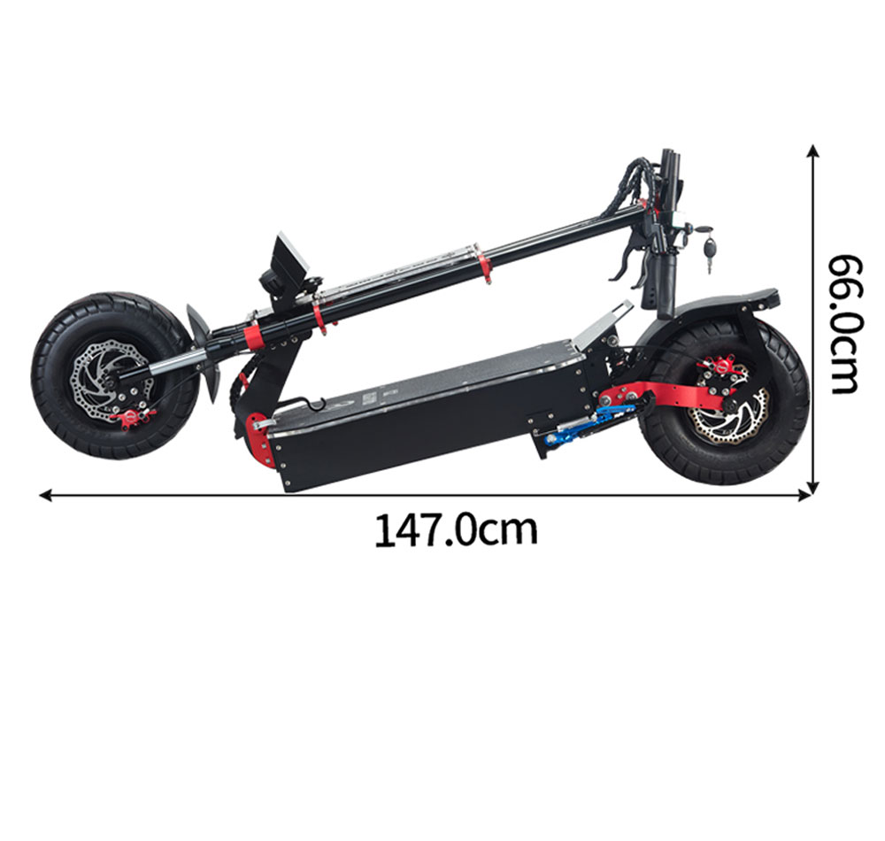 Scooter électrique OBARTER X5 5600W 13 Pouces 60V 30A Noir ...