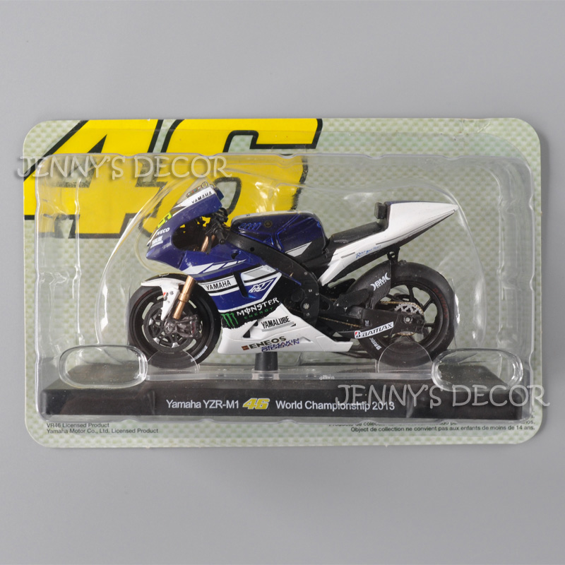 1:18 Scale Diecast Motorcycle Model Toys Yamaha YZR-M1
