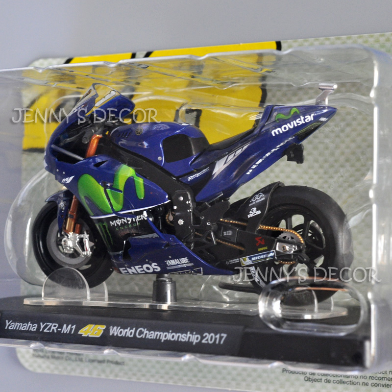 1:18 Scale Diecast Motorcycle Model Toys Yamaha YZR-M1