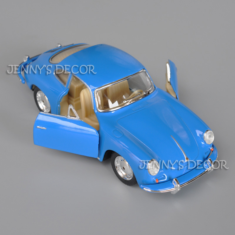1:32 Scale Diecast Model Car Toy Porsche 356 B Carrera 2 Pull Back