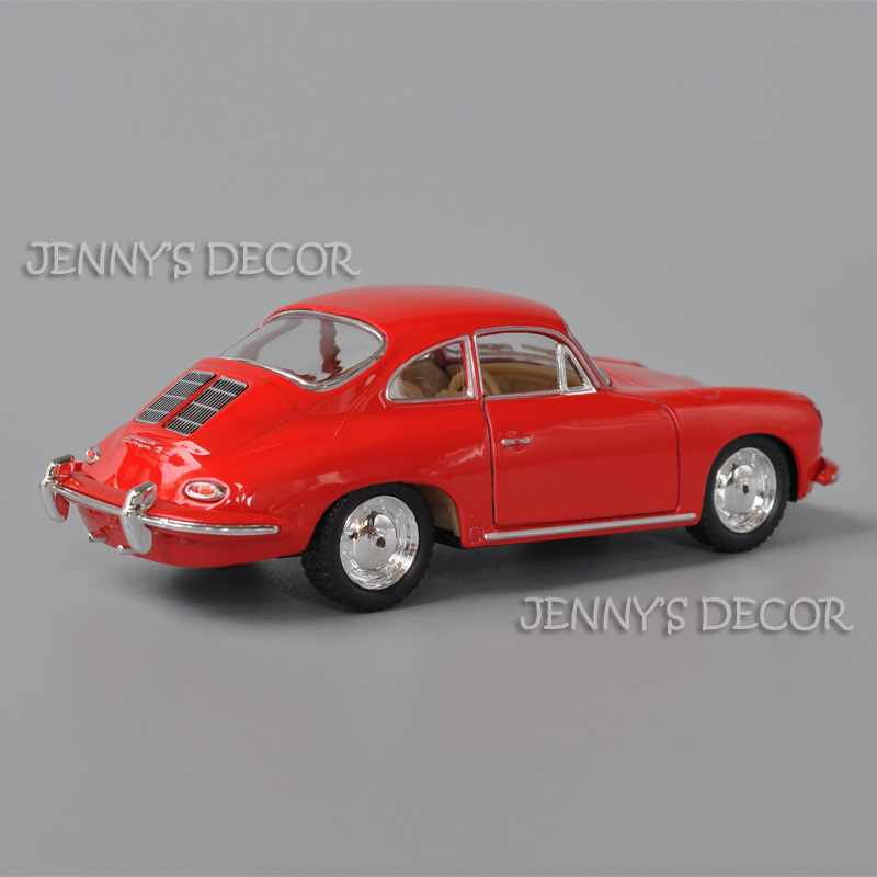 ミニカー Porsche 356 Kyosho 1/64 Porsche collection 356C Coupe blue diecast model car