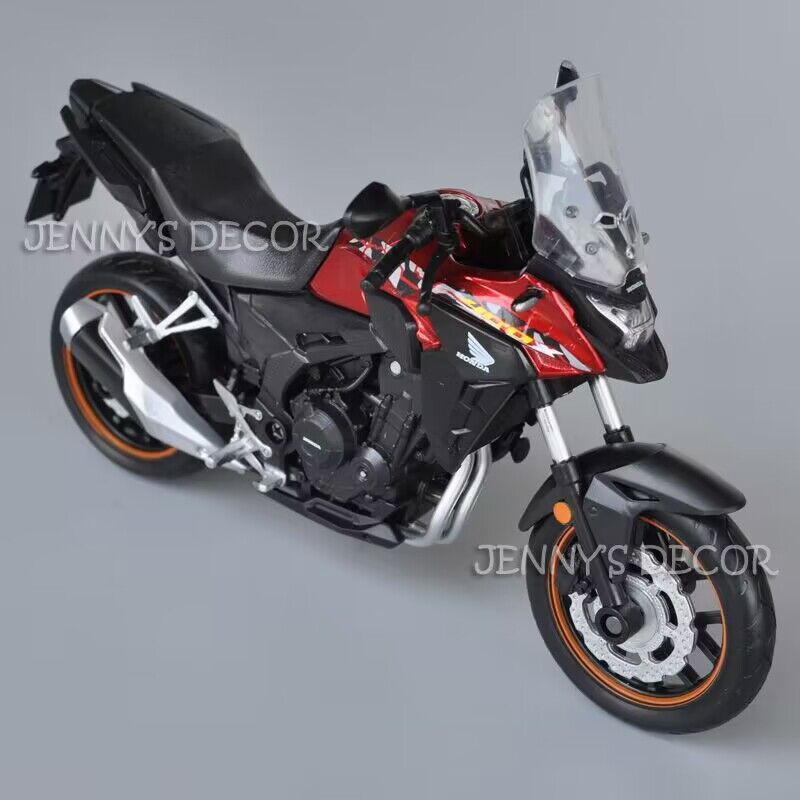 1:12 Scale Diecast Motorcycle Model Toys Honda CB400X Miniature