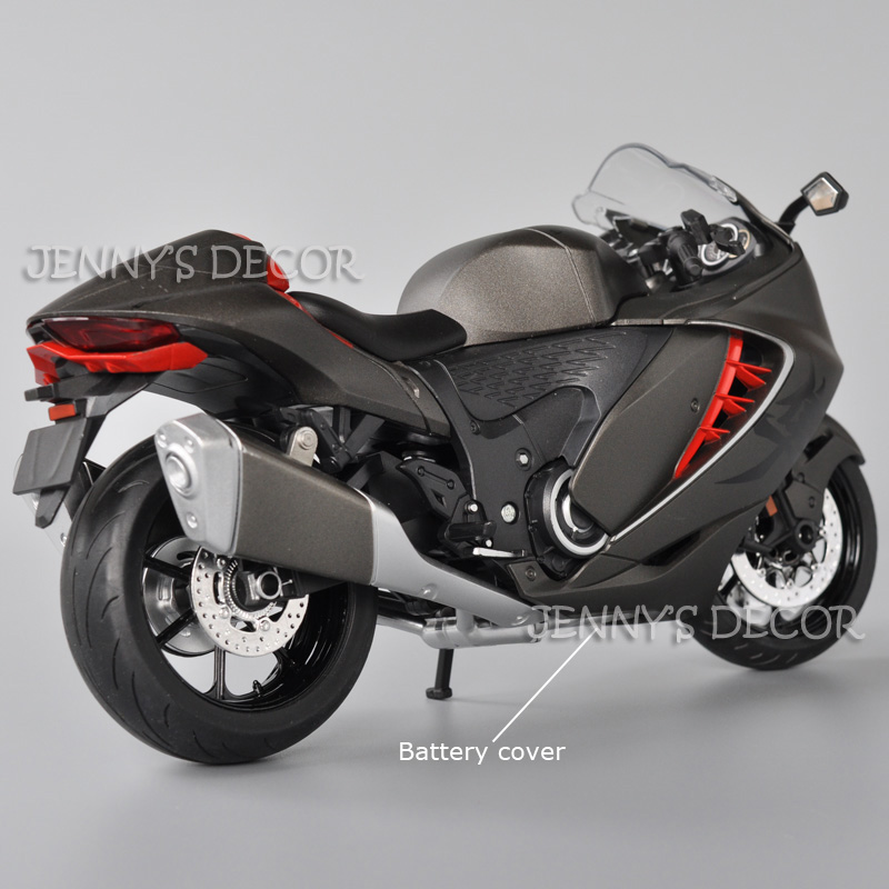 1:9 Scale Diecast Motorcycle Model Toy Suzuki Hayabusa Sport