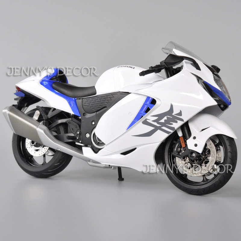 2022 Suzuki Hayabusa Black Metallic 1/12 Diecast Motorcycle