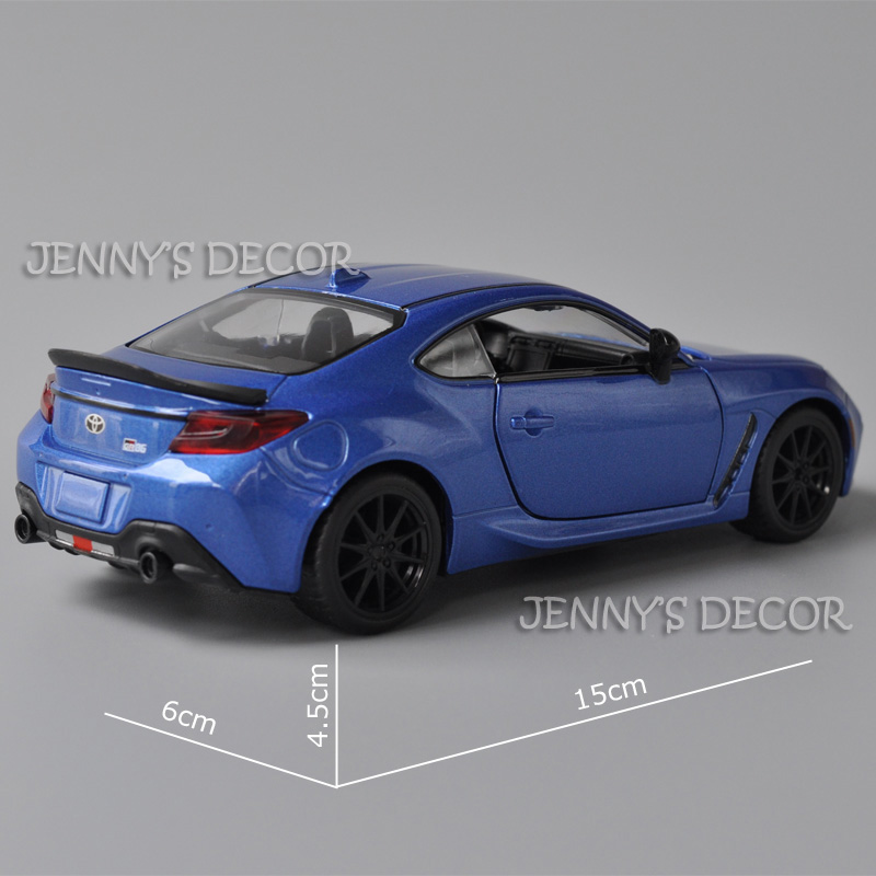 1:28 Scale Diecast Metal Toyota GR86 Model Car Toys Pull Back
