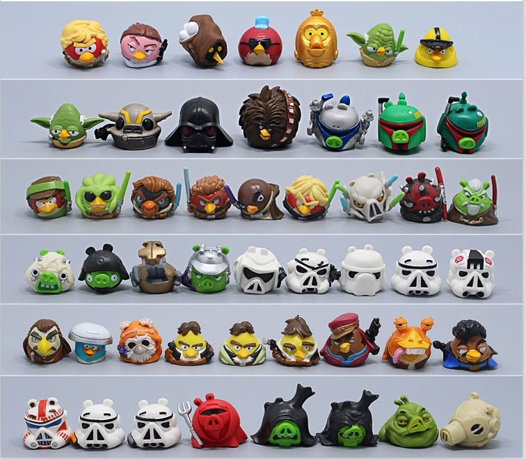 angry birds toys star wars